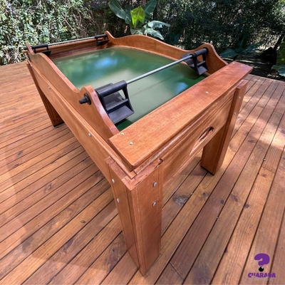 Mesa De Tamancobol - Madeira Maçiça