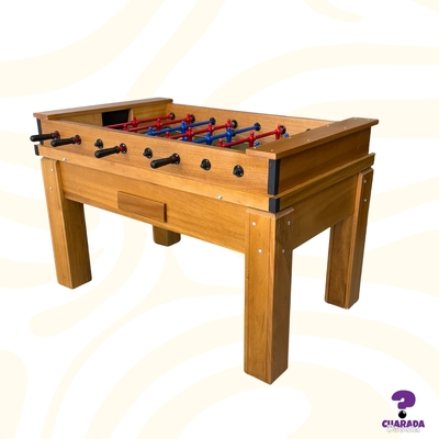 Pebolim/ Totõ -  Gaveta Livre Madeira Maciça - Ferro Embutido