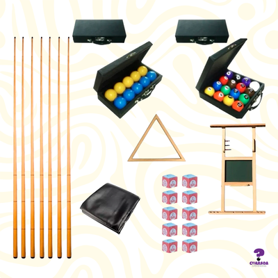 Kit Acessórios Para Sinuca/ Bilhar - Diamond
