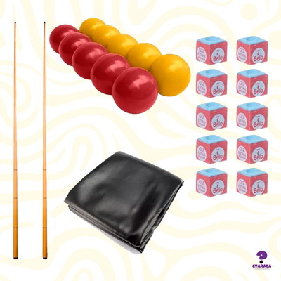 Kit Acessorios Para Sinuca/ Bilhar - Basic