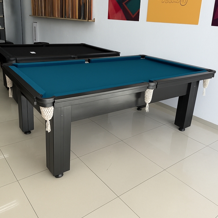 Mesa de Sinuca Residencial - ALL BLACK - Home