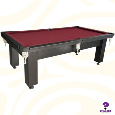 Mesa de Sinuca Residencial - ALL BLACK - Home