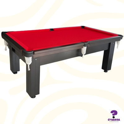 Mesa de Sinuca Residencial - ALL BLACK - Home