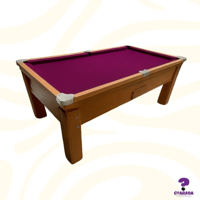 Mesa de Sinuca Campineira - Gaveta Livre - Tradicional - Semi Oficial