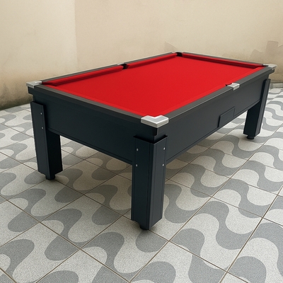 Mesa de Sinuca Campineira - Gaveta Livre - All Black - Home