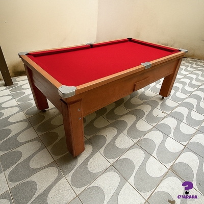 Mesa de Sinuca Campineira - Gaveta Livre - Tradicional - Home