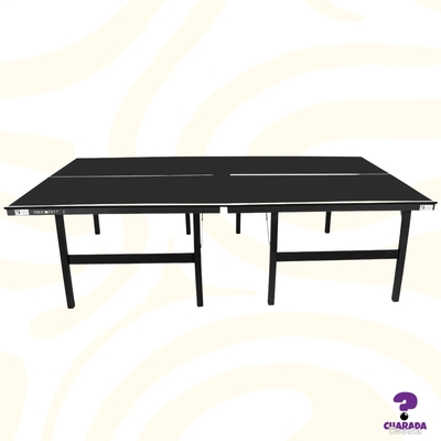Tênis de Mesa Oficial Preta - Com Pés Dobráveis 15mm - MDF