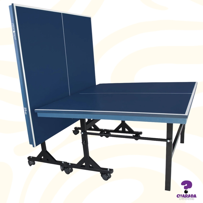 Tênis de Mesa Oficial 25mm MDF Paredão em  Ferro Tubular 