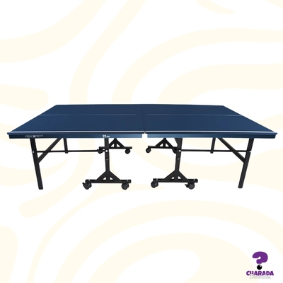 Tênis de Mesa Oficial 25mm MDF Paredão em  Ferro Tubular 