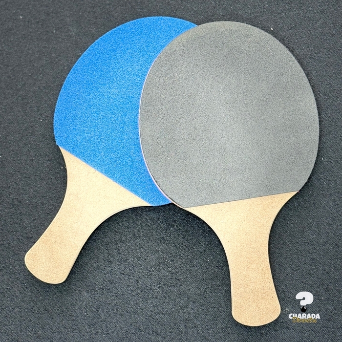 Kit Raquete Tênis De Mesa/ Ping-pong - CHARADA DIVERSÕES