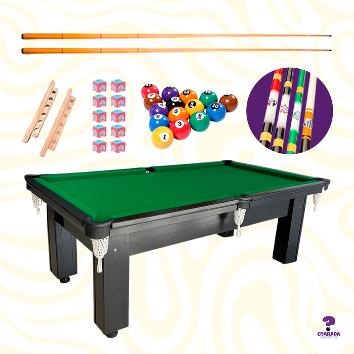 Kit Aposta Certa + Taco de time - Mesa 1,80