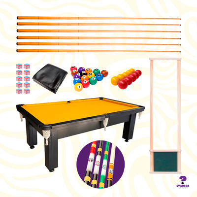 Kit Codigo Secreto + Taco de time personalizado - Mesa 2,20