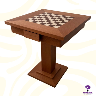 Mesa de Xadrez/ Dama - Luxo
