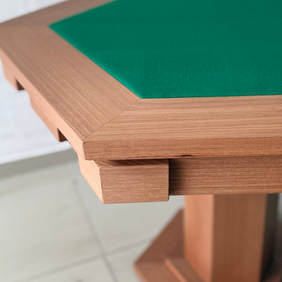 Mesa de carteado/ Jogos Hexagonal - Luxo