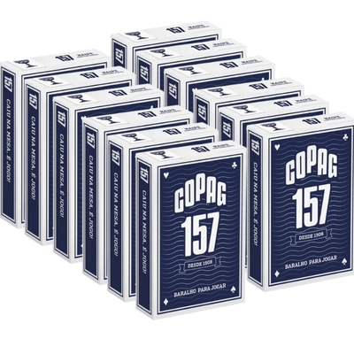Baralho 157 Azul Naipe Convencional Copag