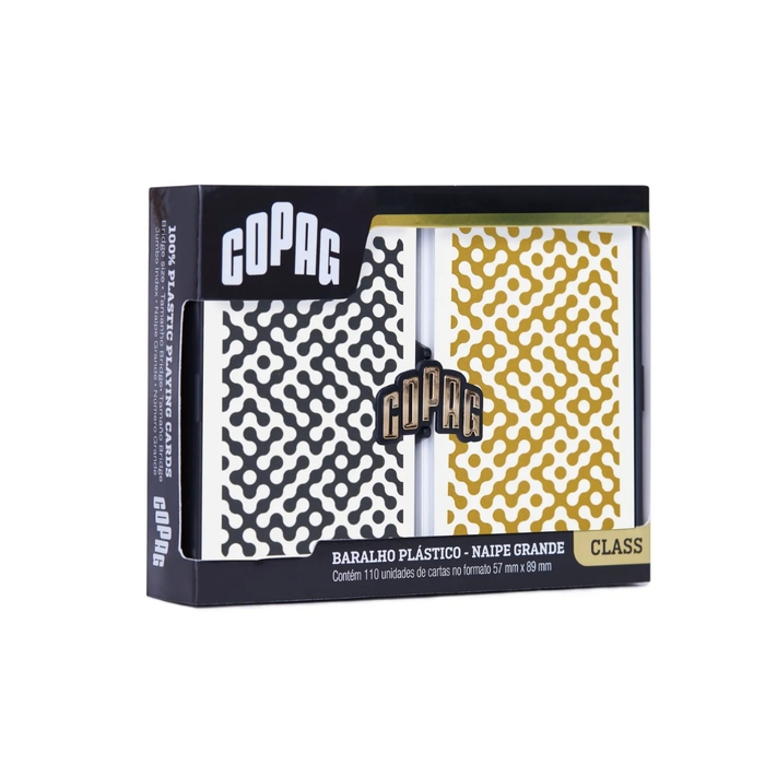 Baralho Class Modern Estojo Duplo Naipe Grande